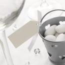 10 kleine Anhänger in ivory zum selber beschriften